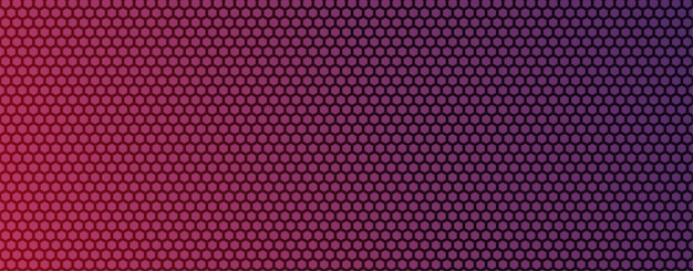 Fondo degradado con patrón hexagonal geométrico superpuesto sin costuras Vector EPS 10