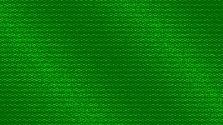 Vector fondo degradado de semitono de abstarct en tonos aleatorios de colores verdes