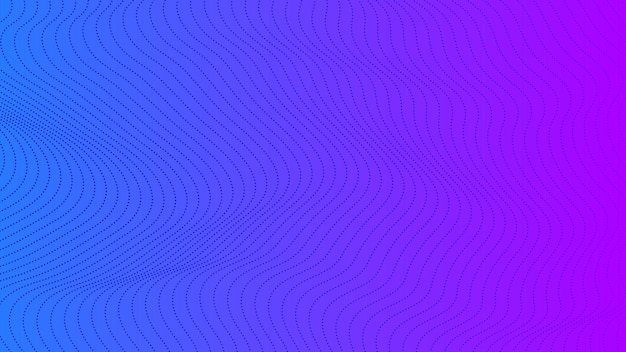 Fondo degradado de semitono con puntos. patrón de arte pop punteado púrpura abstracto en estilo cómico. ilustración vectorial