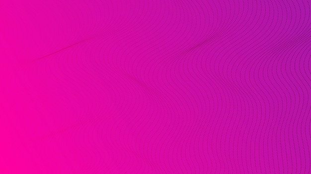 Fondo degradado de semitono con puntos patrón de arte pop punteado rosa abstracto en estilo cómico ilustración vectorial