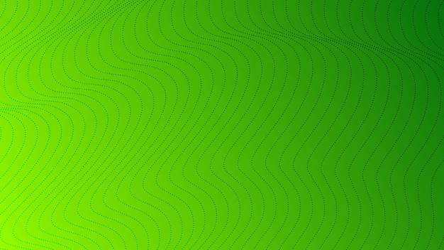 Vector fondo degradado de semitono con puntos. patrón de arte pop punteado verde abstracto en estilo cómic. ilustración vectorial