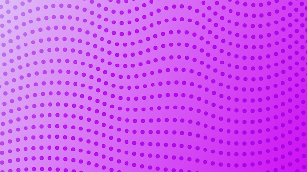 Fondo degradado de semitono con puntos Patrón de arte pop punteado violeta abstracto en estilo cómico Ilustración vectorial