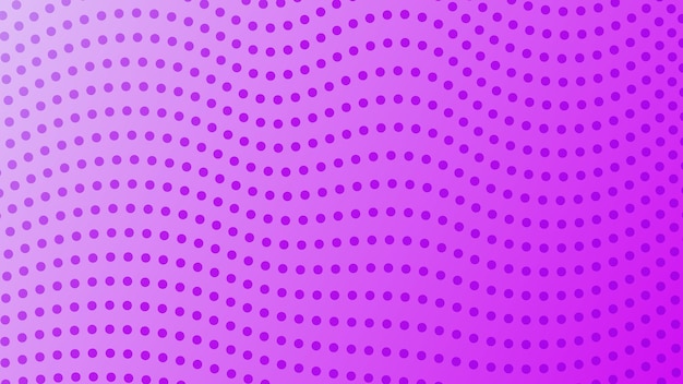 Fondo degradado de semitono con puntos patrón de arte pop punteado violeta abstracto en estilo cómico ilustración vectorial