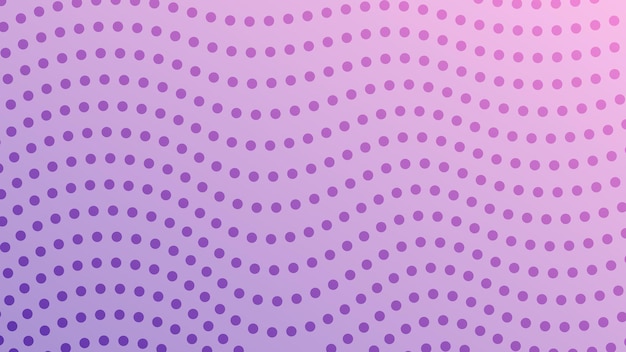Fondo degradado de semitonos con puntos. Patrón abstracto de arte pop con puntos violetas en estilo cómico. ilustración vectorial