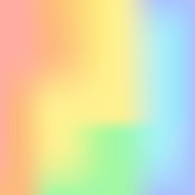 Fondo degradado de vector abstracto suave arco iris colorido. ilustración vectorial