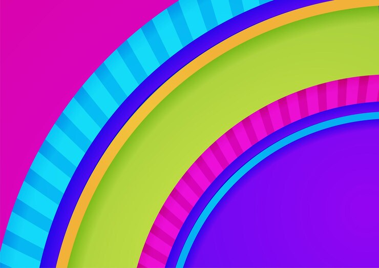 Vector fondo degradado de vector geométrico colorido abstracto