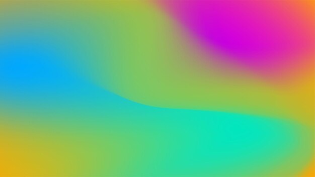 Fondo de degradado de vector suave en estilo colorido