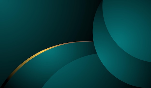 Fondo degradado verde diseño moderno forma de onda