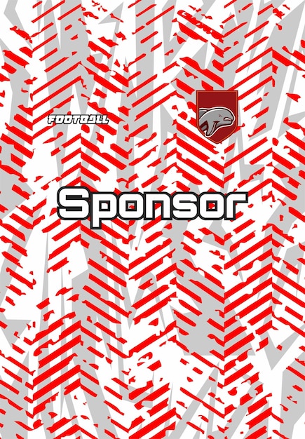 Fondo deportivo para camiseta Diseño de camiseta de fútbol para uniforme deportivo de sublimación