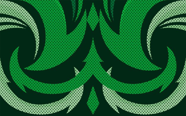fondo deportivo diseño abstracto con textura de color verde patrón de puntos adecuado para banderas flayer