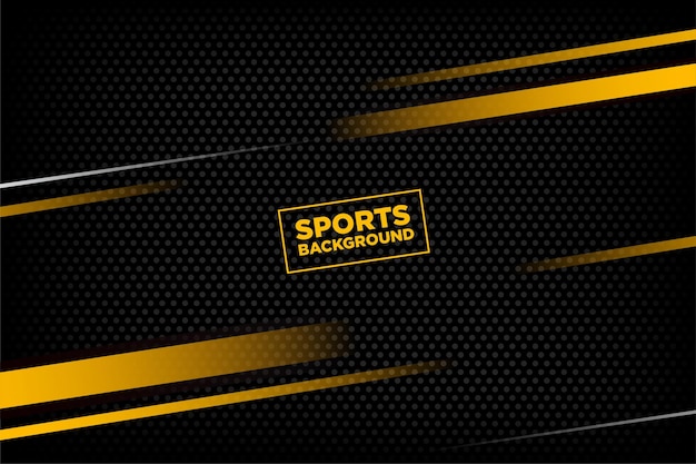 Fondo deportivo moderno en diseño de estilo geométrico Ilustración de vector de fondo deportivo oscuroxA