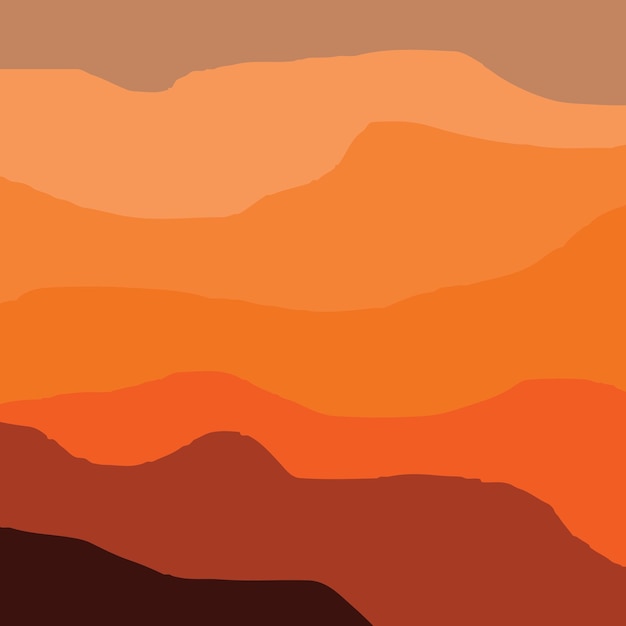 Vector fondo del desierto