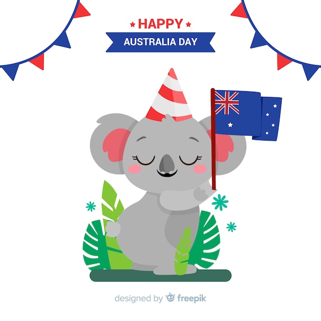 Fondo del día de australia