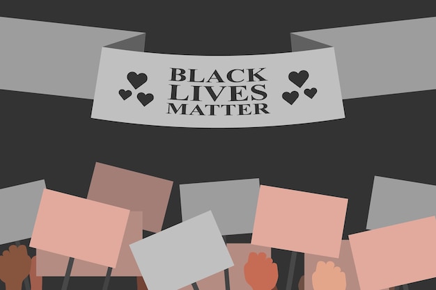 Fondo del día de Black Lives Matter