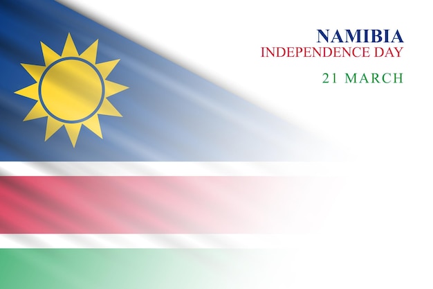 Fondo del día de la independencia de namibia