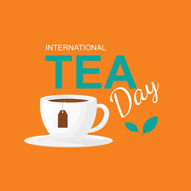 Fondo del día internacional del té