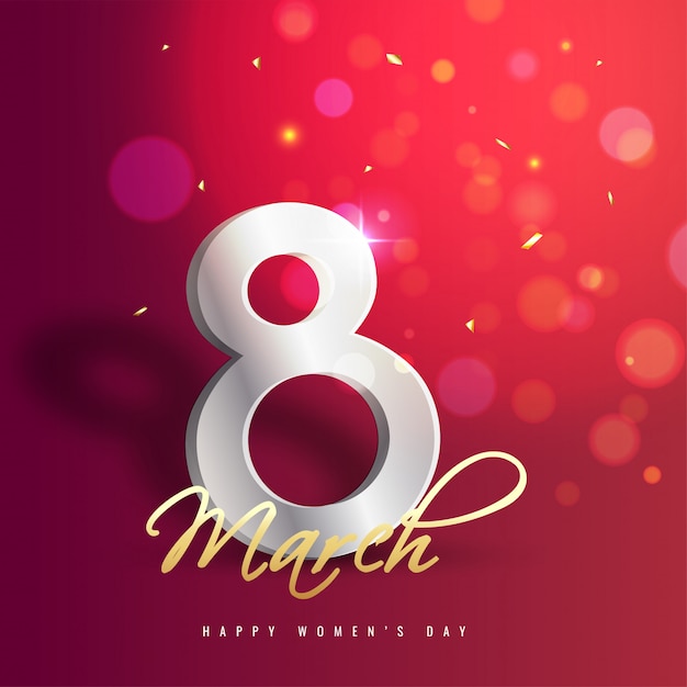 Fondo del día de la mujer.