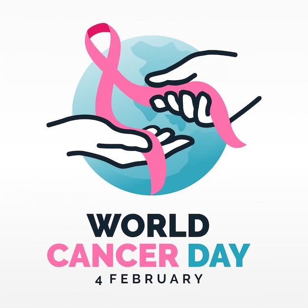 Fondo del día mundial del cáncer