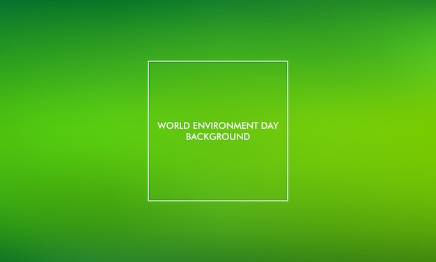 Fondo del día mundial del medioambiente