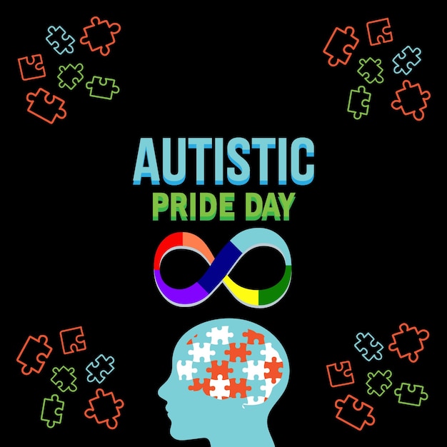Fondo del día del orgullo autista