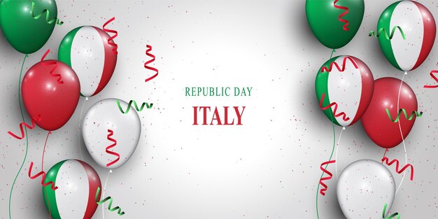 Fondo del día de la República de Italia