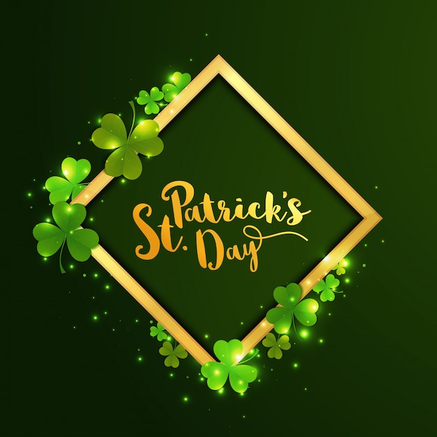 Vector fondo del día de san patricio