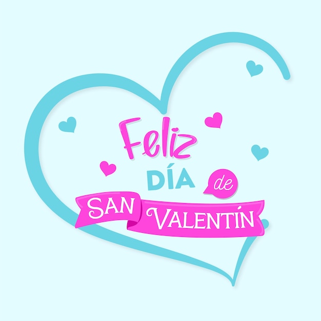 Vector fondo del día de san valentín con vector de corazones