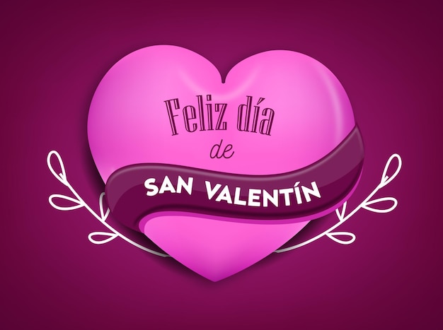 Vector fondo del día de san valentín con vector de corazones