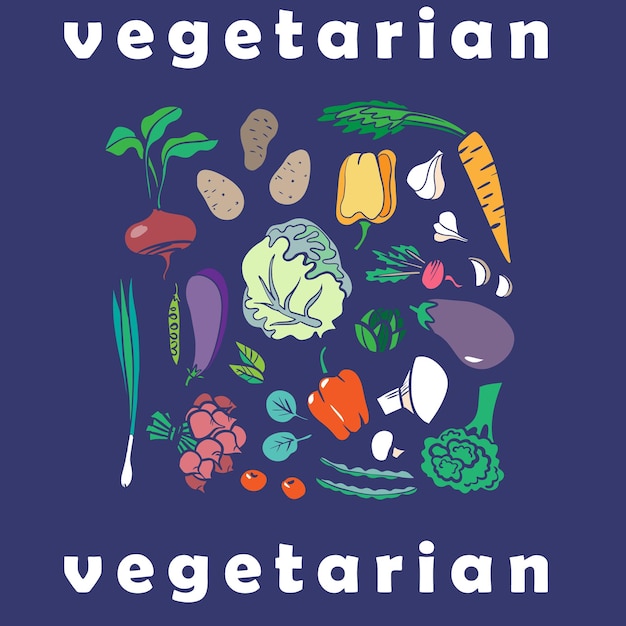 Fondo del día vegetariano mundial Feliz celebración del día vegano mundial