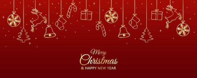 Fondo dibujado a mano para navidad