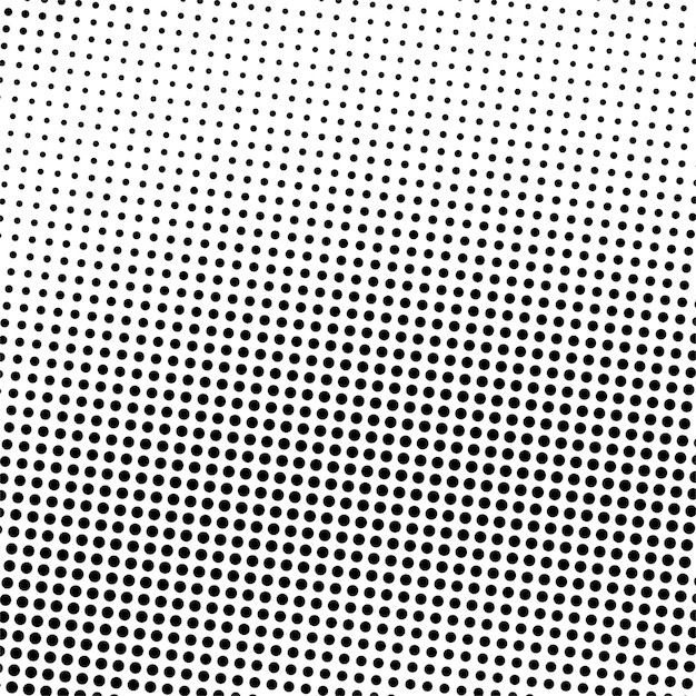 Fondo de dibujos cómicos abstractos con puntos