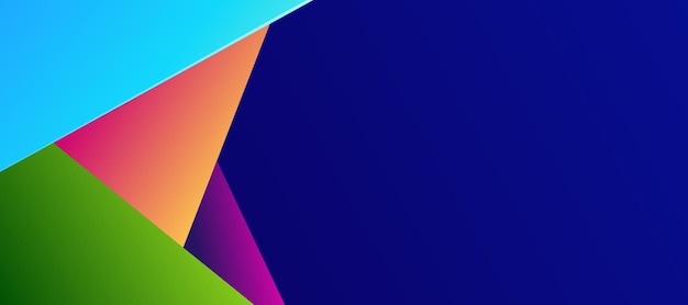Fondo con diferentes formas coloridas