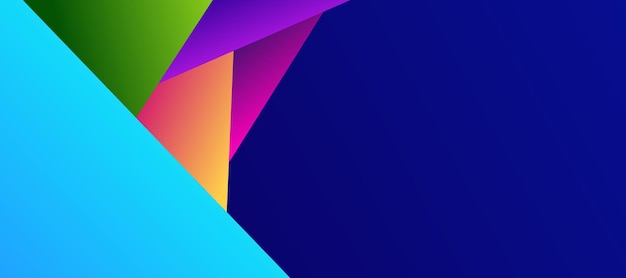 Fondo con diferentes formas coloridas
