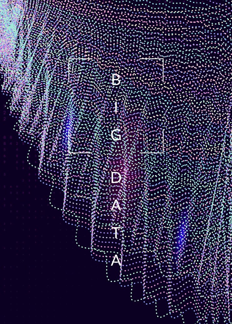 Vector fondo digital abstracto. inteligencia artificial, aprendizaje profundo y concepto de big data. tecnología cuántica. tecnología visual para plantilla de almacenamiento. fondo digital abstracto industrial.