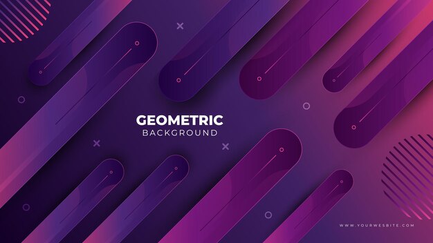 Fondo digital creativo geométrico mínimo degradado abstracto