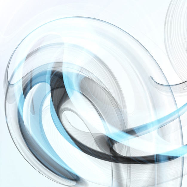 Fondo dinámico abstracto, ilustración futurista ondulada, concepto de arte