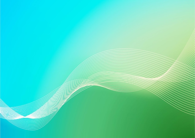 Fondo dinámico azul y verde
