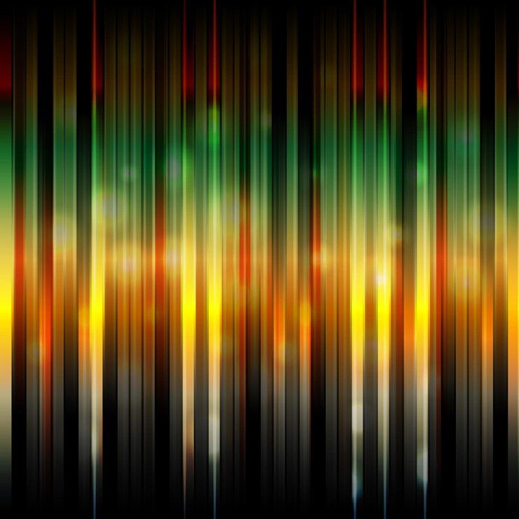 Vector fondo disco brillante de tiras
