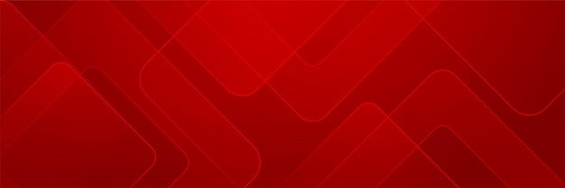 Fondo del diseño de la bandera deométrica roja abstracta