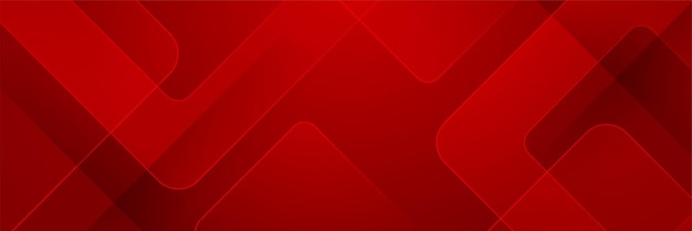 Fondo del diseño de la bandera deométrica roja abstracta