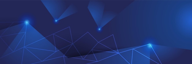 Fondo de diseño de banner abstracto azul línea geométrica moderna Fondo de banner azul Fondo de textura de rayas de luz azul geométrica