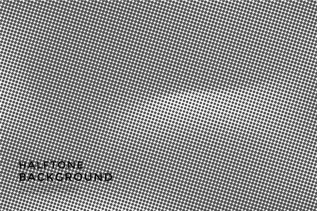 Fondo de diseño de banner de vector de semitono de grunge abstracto