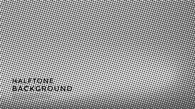 Fondo de diseño de banner de vector de semitono de grunge abstracto