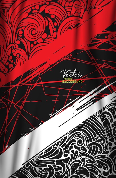 Fondo de diseño de camisetas abstractas