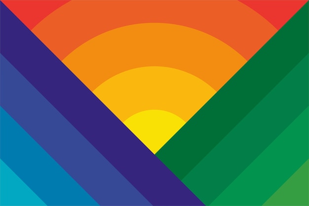 Fondo de diseño de color brillante del arco iris