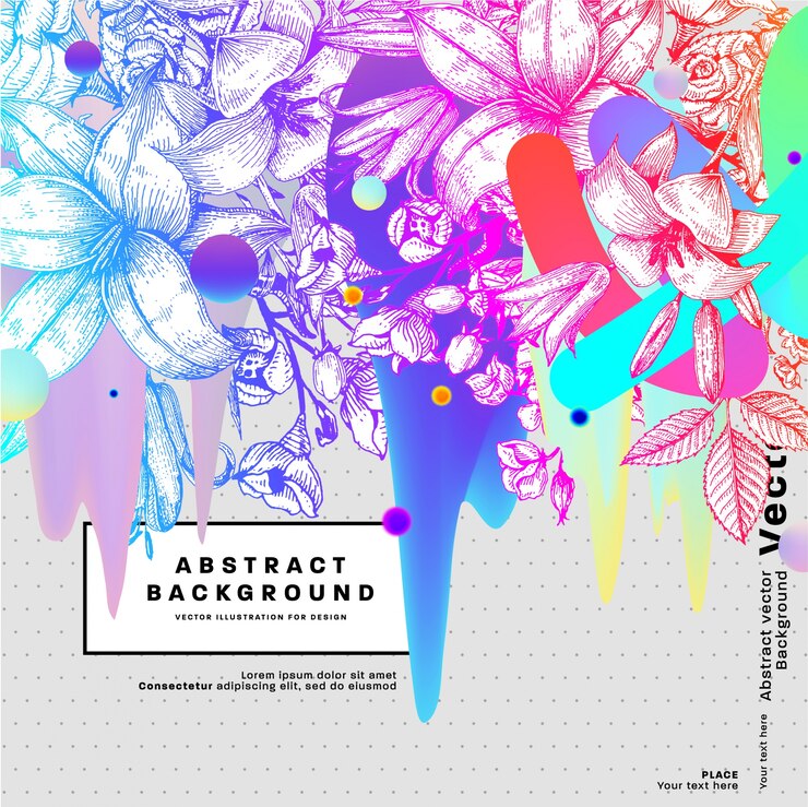 Vector fondo con diseño creativo