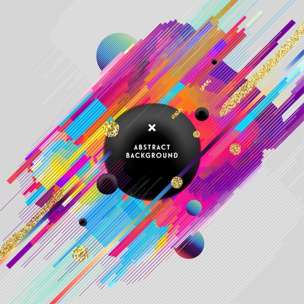 Fondo con diseño creativo