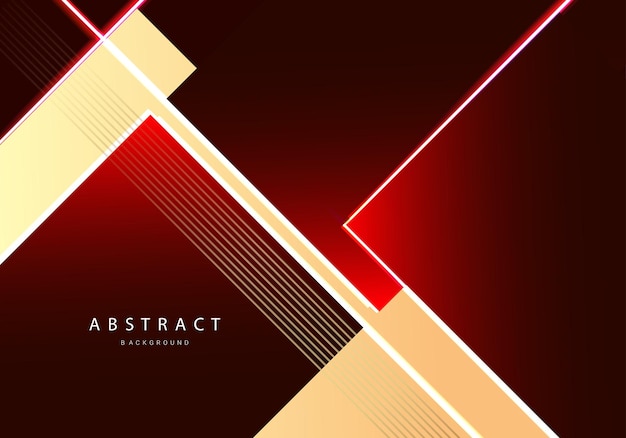 Fondo de diseño decorativo de elementos de línea colorida abstracta