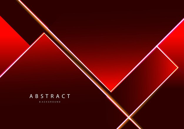 Fondo de diseño decorativo de elementos de línea colorida abstracta
