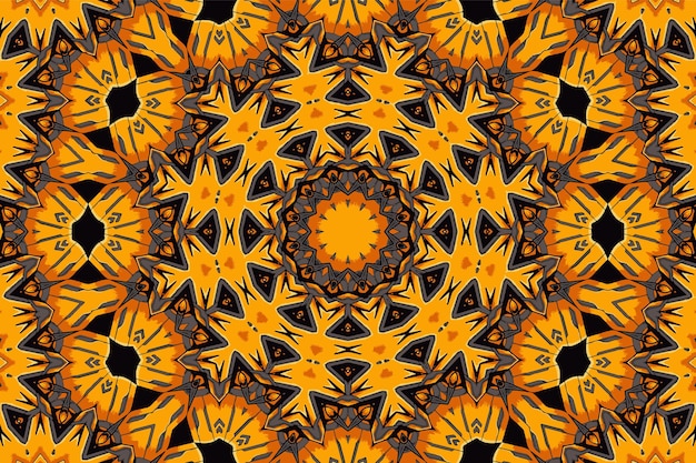 Fondo de diseño de doodle de patrones sin fisuras colorido geométrico abstracto
